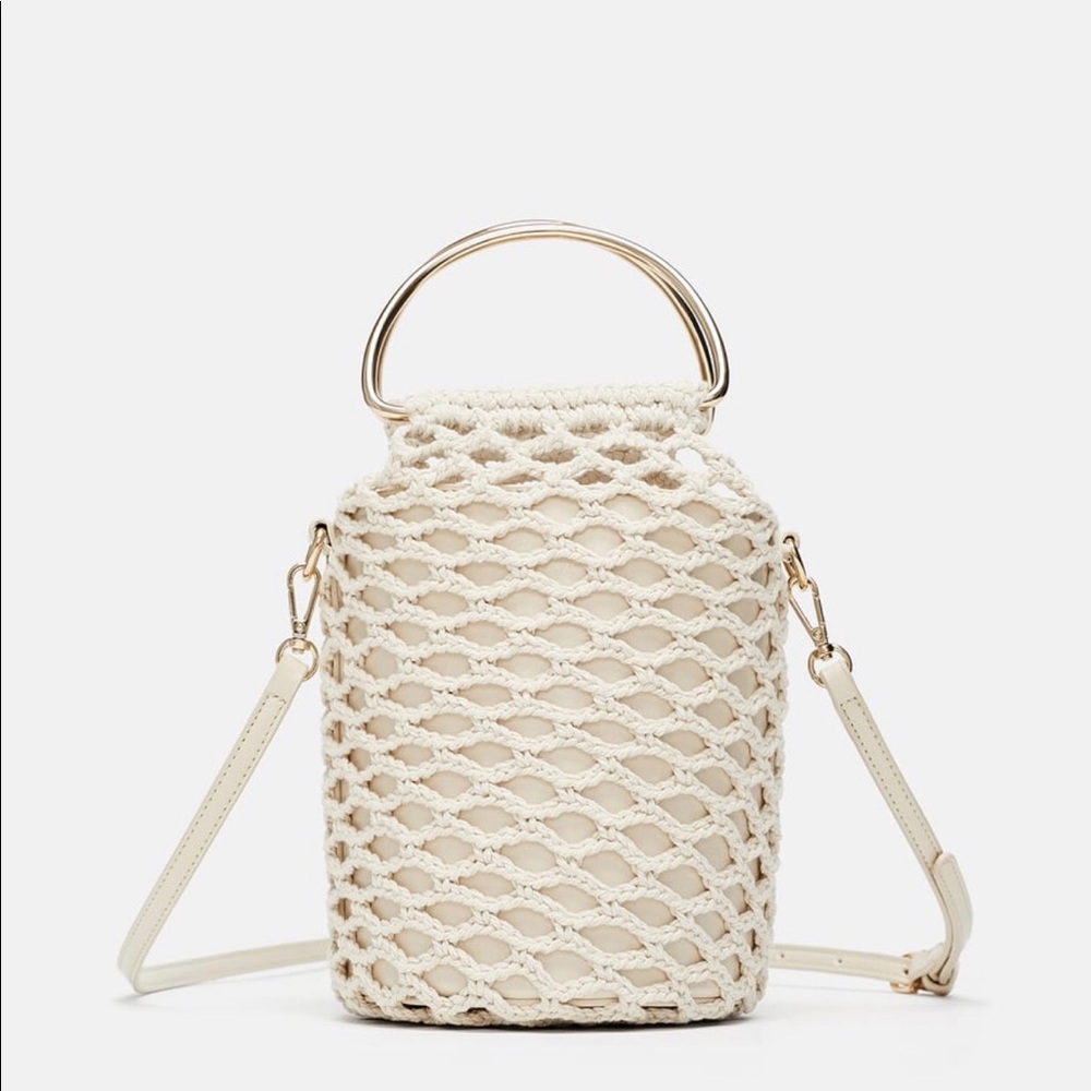 Crochet bag from Zara
